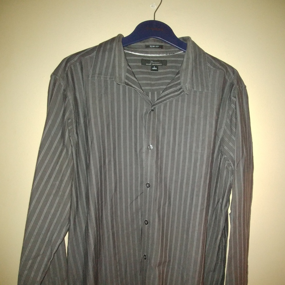 Marc Anthony button-down slim fit size large